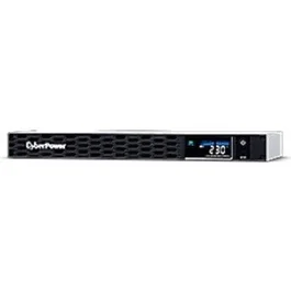 CyberPower CP700EIPFCRM1U SAI Interactivo en Línea 750VA/420W, Formato Rack 1U, 6 Tomas, Onda Sinusoidal Pura, AVR, Batería Intercambiable en Caliente, GreenPower UPS, Pantalla LCD